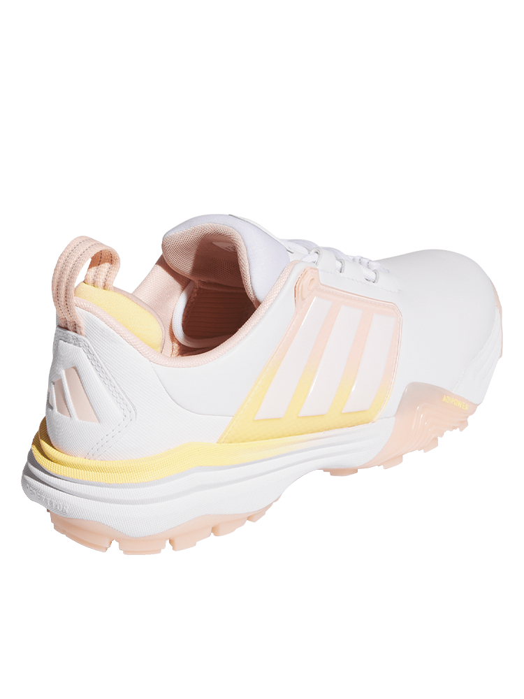 adidas Womens Adipower 26 Spikeless Golf Shoes - Ftwr White/Blush Pink