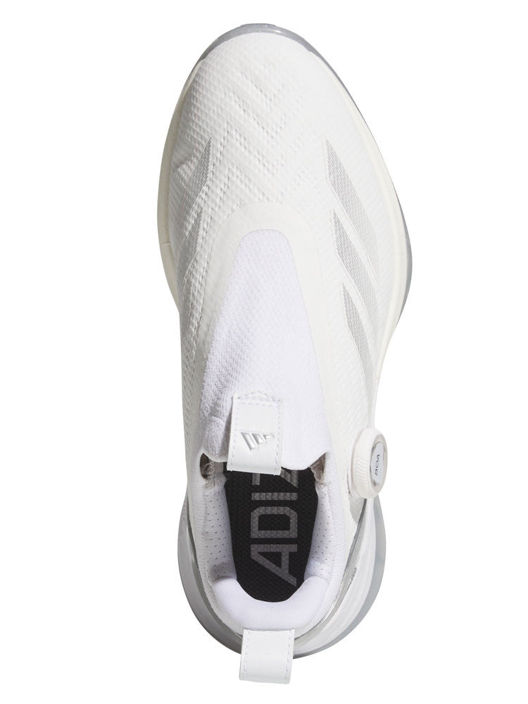adidas Womens Adizero ZG BOA Spikeless Golf Shoes - Ftwr White/Silver Met.