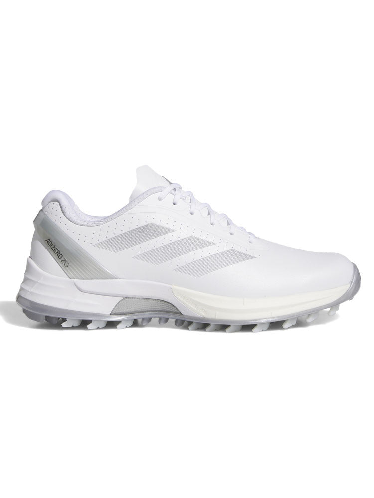 adidas Womens Adizero ZG Spikeless Golf Shoes - Ftwr White/Silver Met.