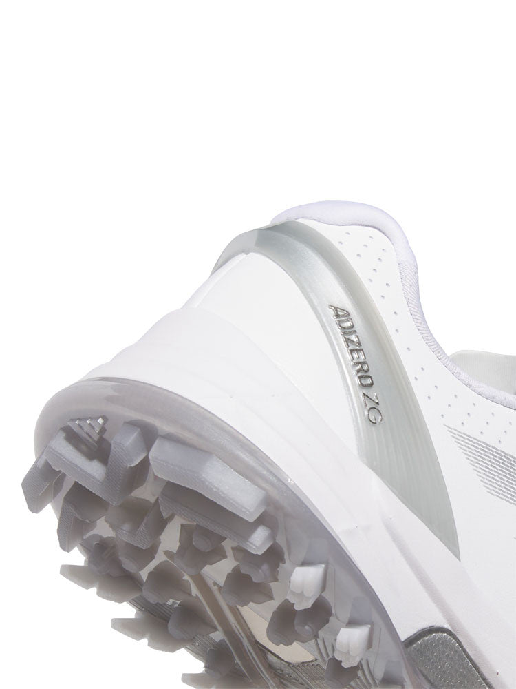 adidas Womens Adizero ZG Spikeless Golf Shoes - Ftwr White/Silver Met.