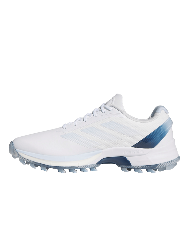 adidas Womens Adizero ZG Spikeless Golf Shoes - Ftwr White/Crystal Sky