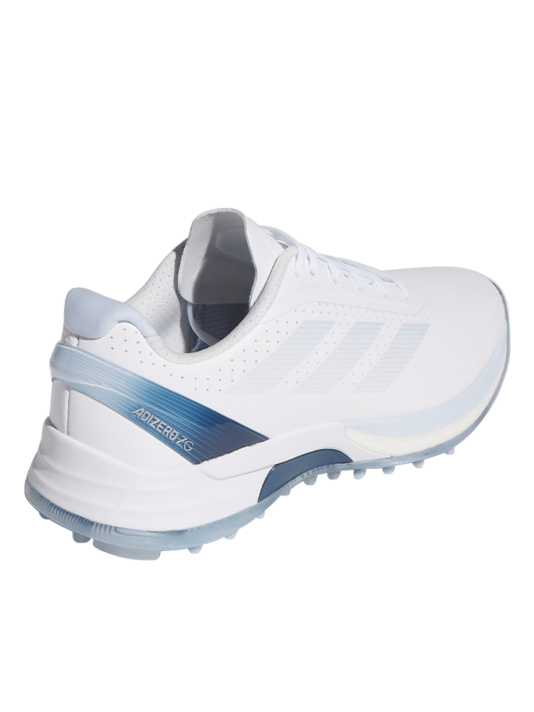 adidas Womens Adizero ZG Spikeless Golf Shoes - Ftwr White/Crystal Sky