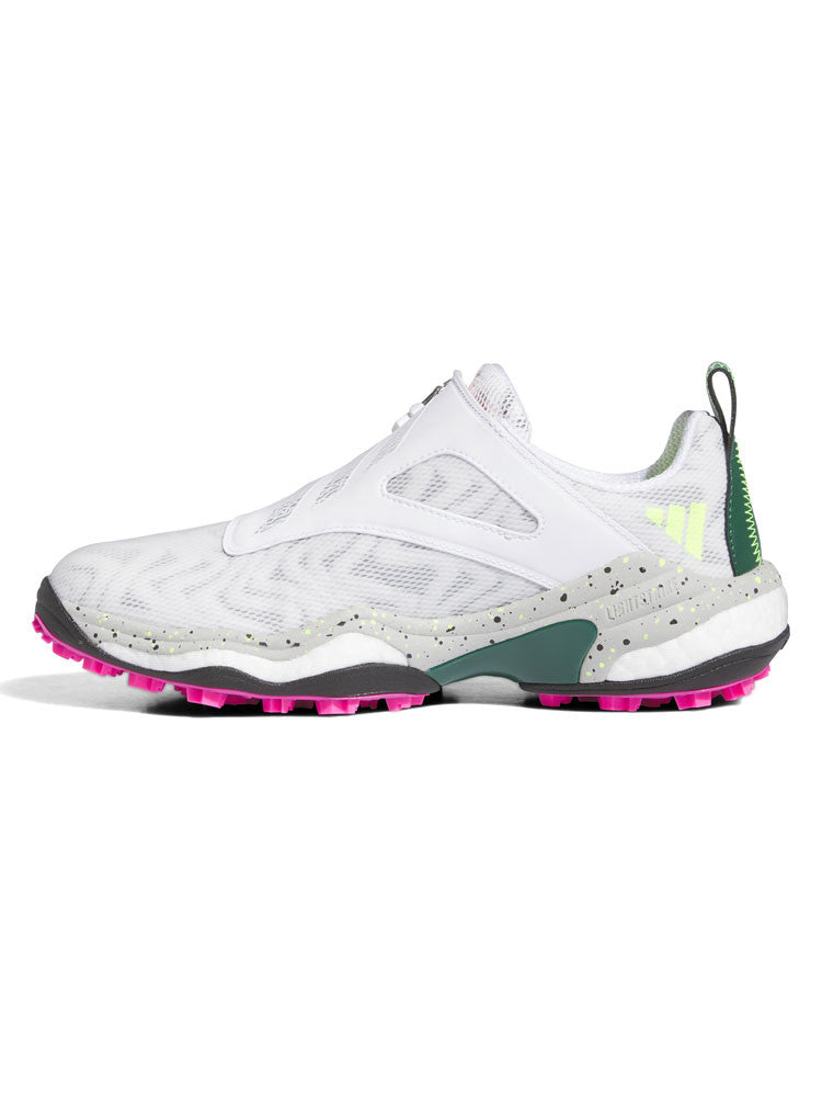 adidas Womens Codechaos BOA 25 Spikeless Golf Shoes - Ftwr White/Silver Met.