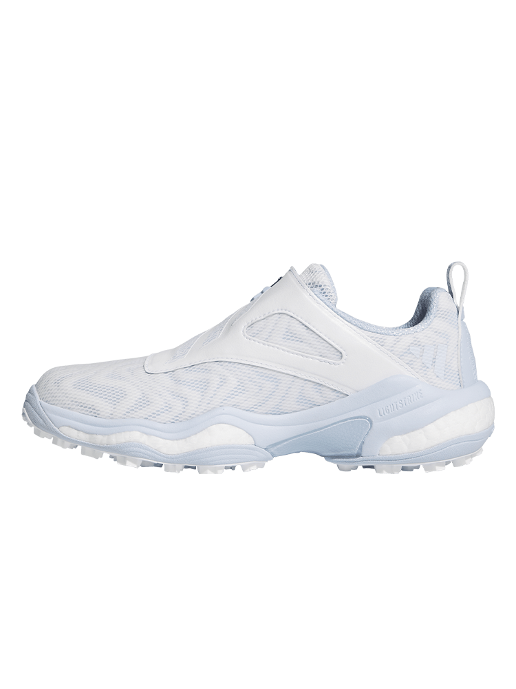 adidas Womens Codechaos BOA 25 Spikeless Golf Shoes - Ftwr White/Crystal Sky