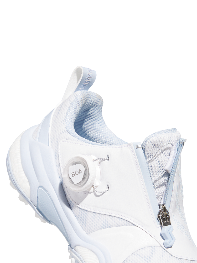 adidas Womens Codechaos BOA 25 Spikeless Golf Shoes - Ftwr White/Crystal Sky