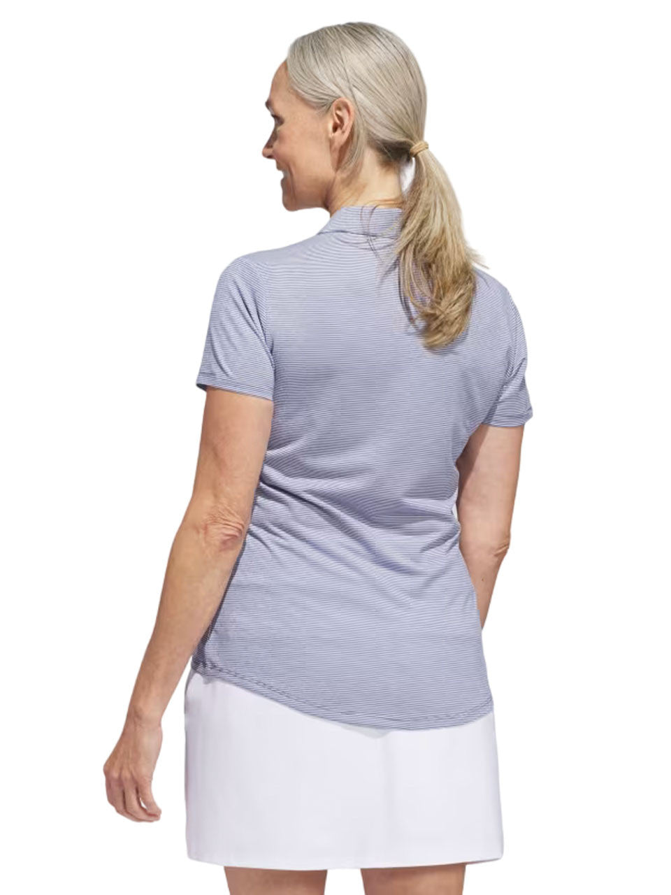 adidas Womens Ottoman Short Sleeve Polo Shirt - Collegiate Navy