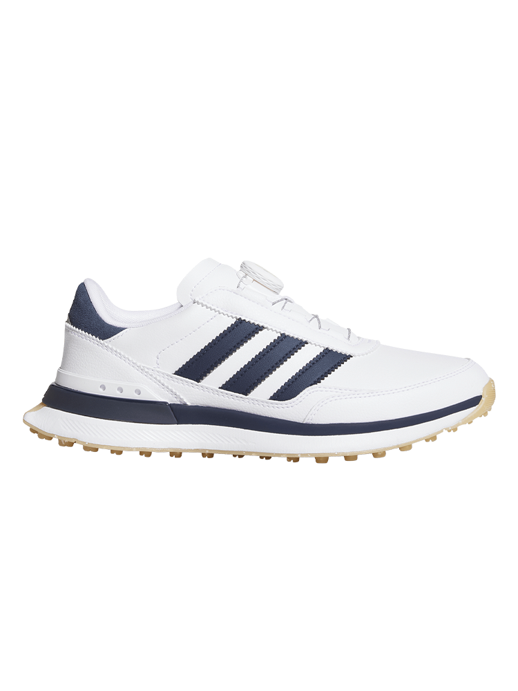 adidas Womens S2G 26 BOA Spikeless Golf Shoes - Ftwr White/Collegiate Navy/Gum 3