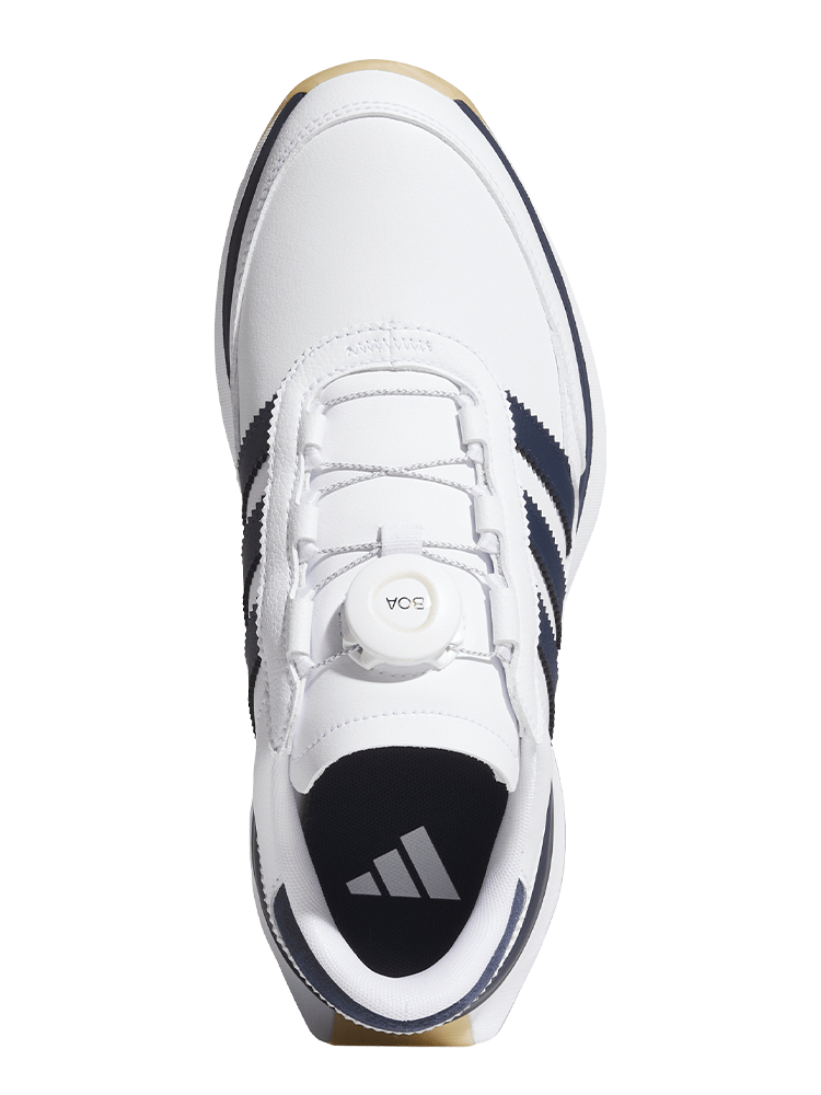 adidas Womens S2G 26 BOA Spikeless Golf Shoes - Ftwr White/Collegiate Navy/Gum 3