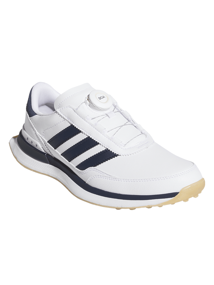 adidas Womens S2G 26 BOA Spikeless Golf Shoes - Ftwr White/Collegiate Navy/Gum 3
