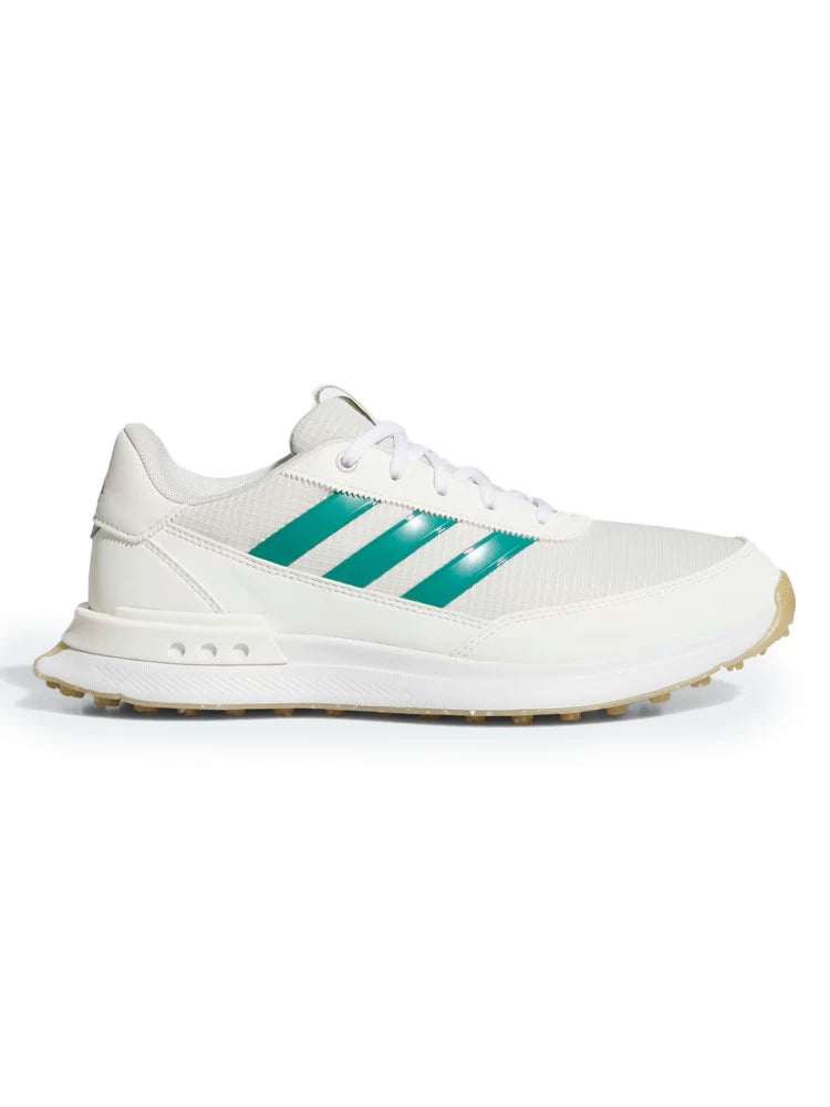 adidas Womens S2G Spikeless 24 Golf Shoes - Off White/Pure Teal/Alumina