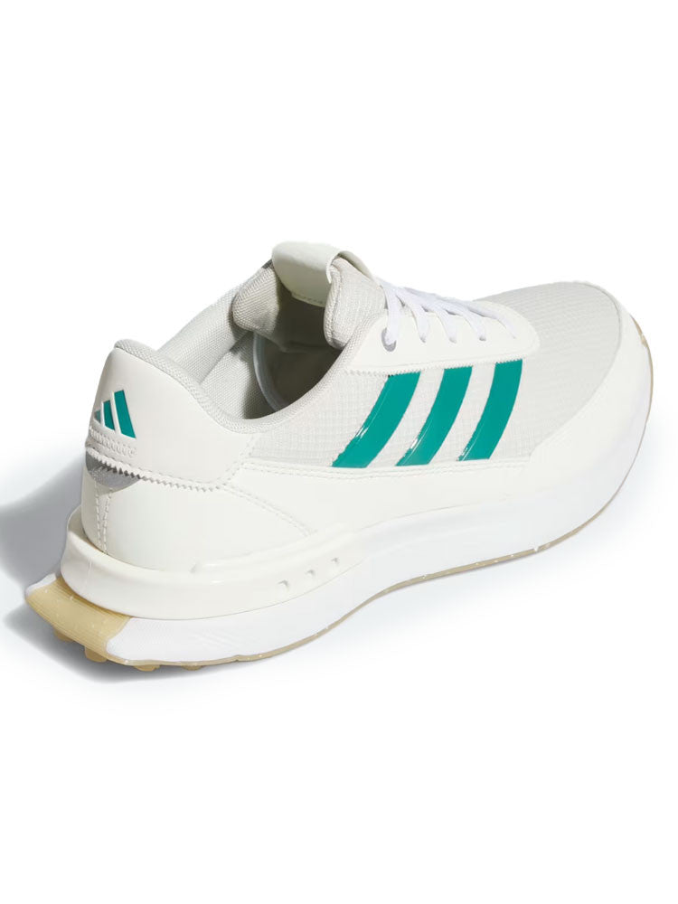 adidas Womens S2G Spikeless 24 Golf Shoes - Off White/Pure Teal/Alumina