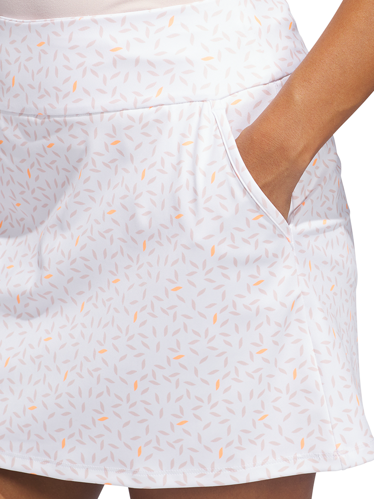 adidas Womens Ultimate365 Printed Knit Skort - White