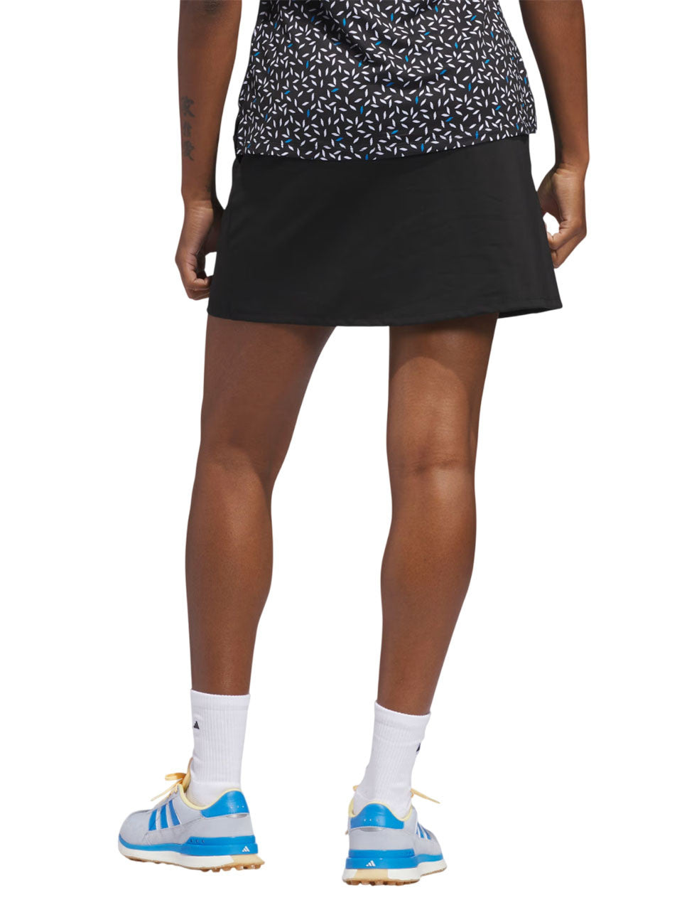 adidas Womens Ultimate365 Solid Knit Skort - Black