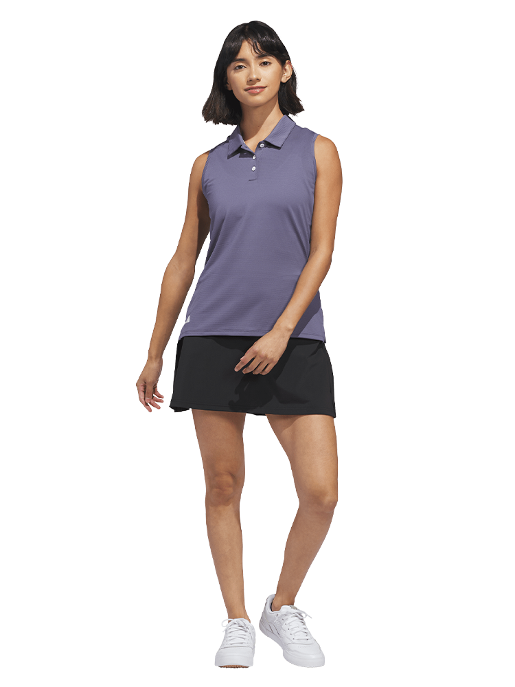 adidas Womens Ultimate365 Tour Pleated 15-Inch Skort - Black