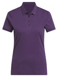 adidas Womens Ultimate365 Tour Twistknit Polo Shirt - Aurora Plum