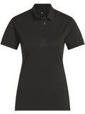 adidas Womens Ultimate365 Tour Twistknit Polo Shirt - Black