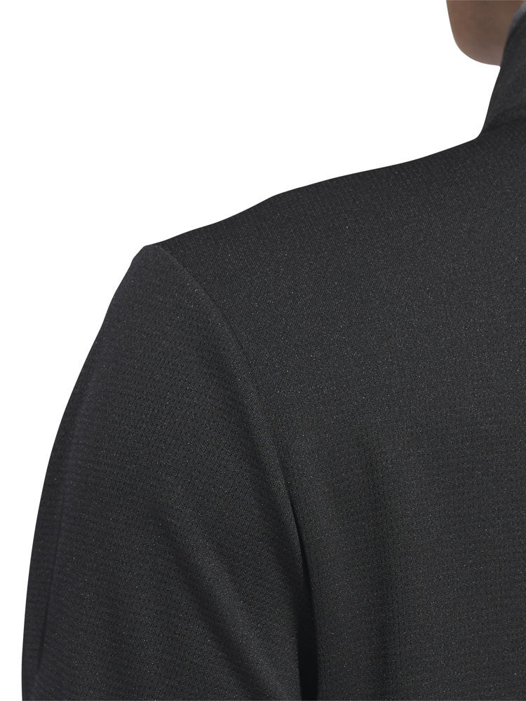 adidas Lightweight Half-Zip Pullover - Black