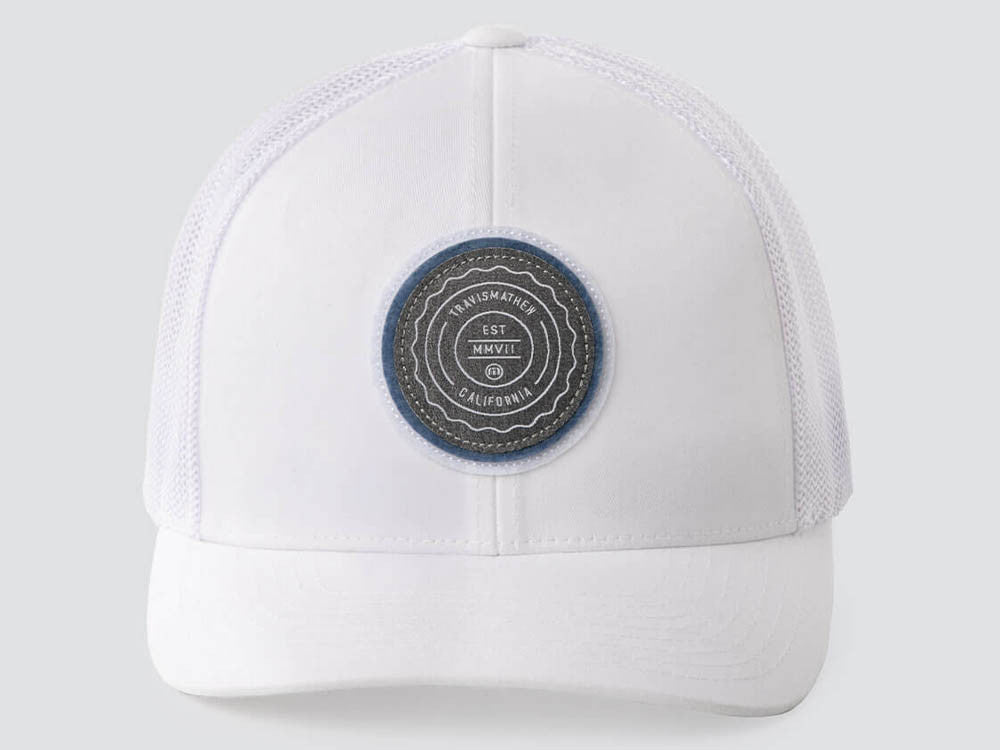 TravisMathew The Patch Cap - White