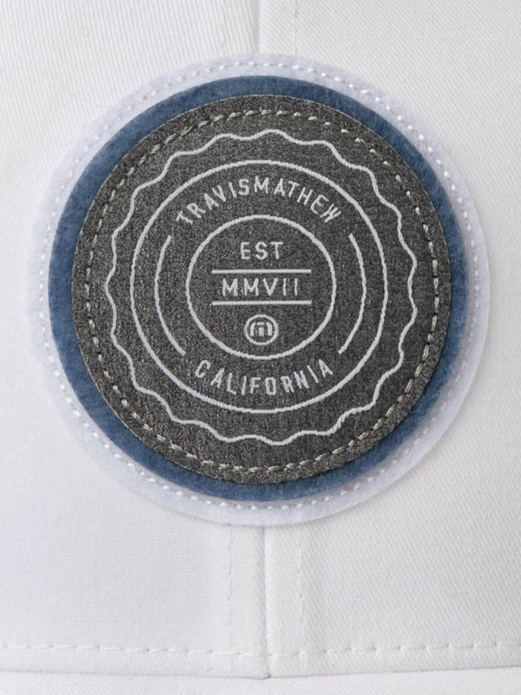 TravisMathew The Patch Cap - White