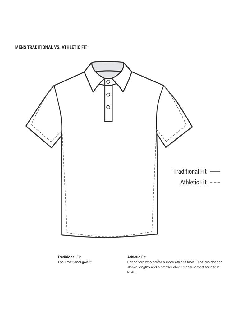 FootJoy Pique Solid Gingham Trim Golf Shirt (Athletic Fit) - Navy
