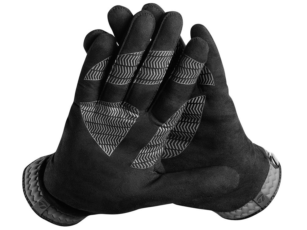 TaylorMade Rain Control Pair Of Golf Gloves Black