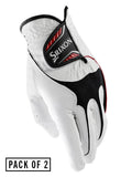 Srixon All Weather Pack Of 2 Golf Gloves - White