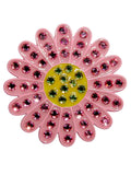 Navika Swarovski Crystal Sunflower Pink Marker