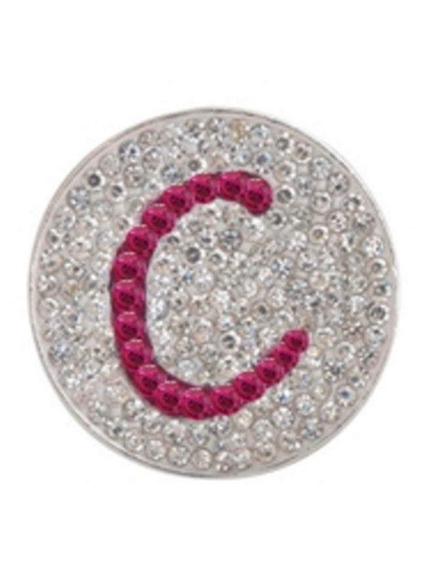 Navika Micro Pave Crystal Initial C Marker