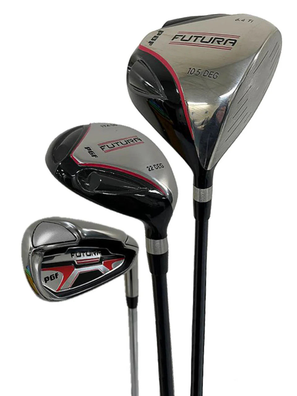 Pre-Owned PGF Futura Steel Package - LH - Stiff - Plus 1 Inch