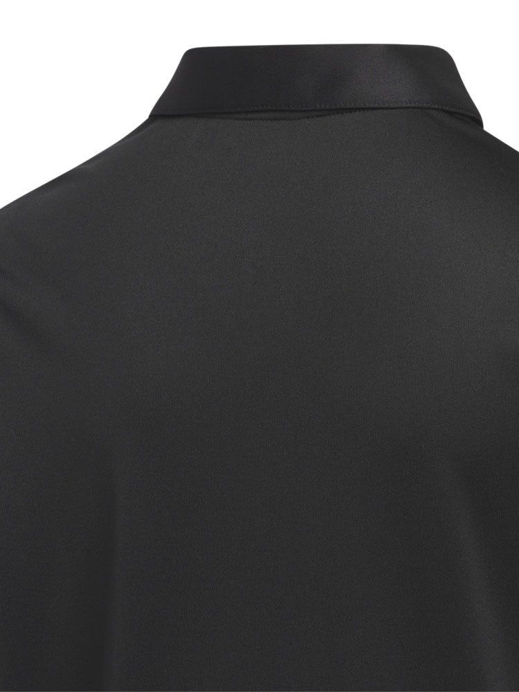 adidas Boys Performance Short Sleeve Polo Shirt - Black