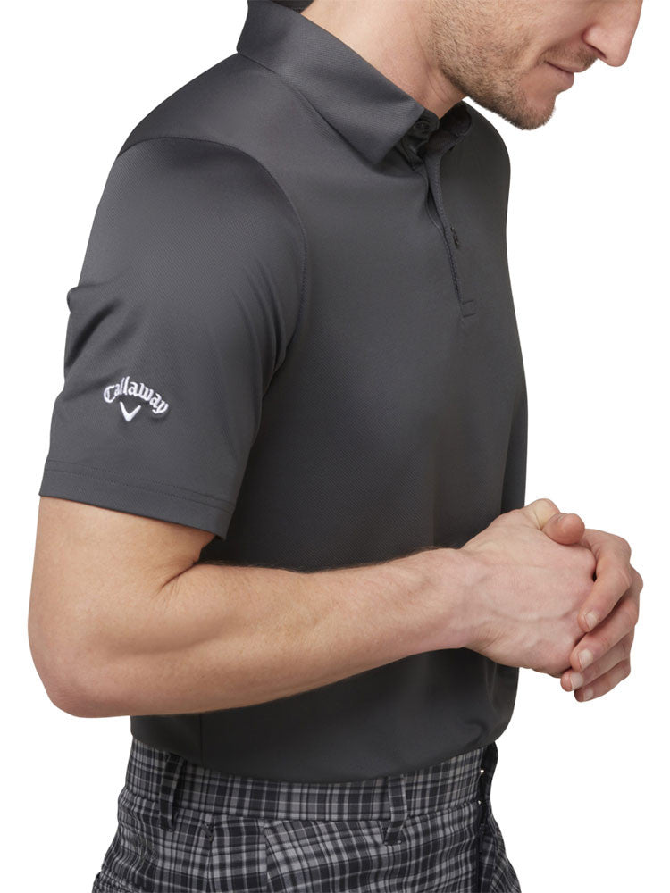 Callaway SwingTech Solid Polo - Asphalt