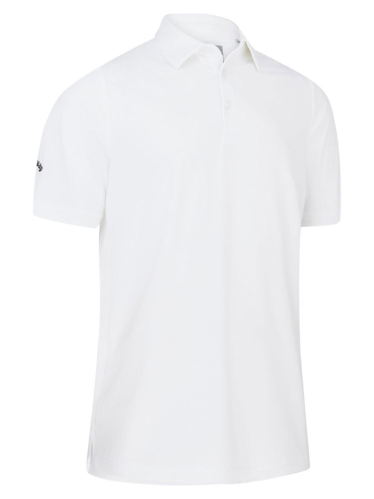 Callaway SwingTech Solid Polo - Bright White
