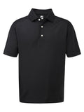 FootJoy Stretch Pique Golf Shirt - Black