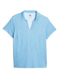 Puma Women's MATTR Tidal Wave Golf Polo - Regal Blue/White Glow