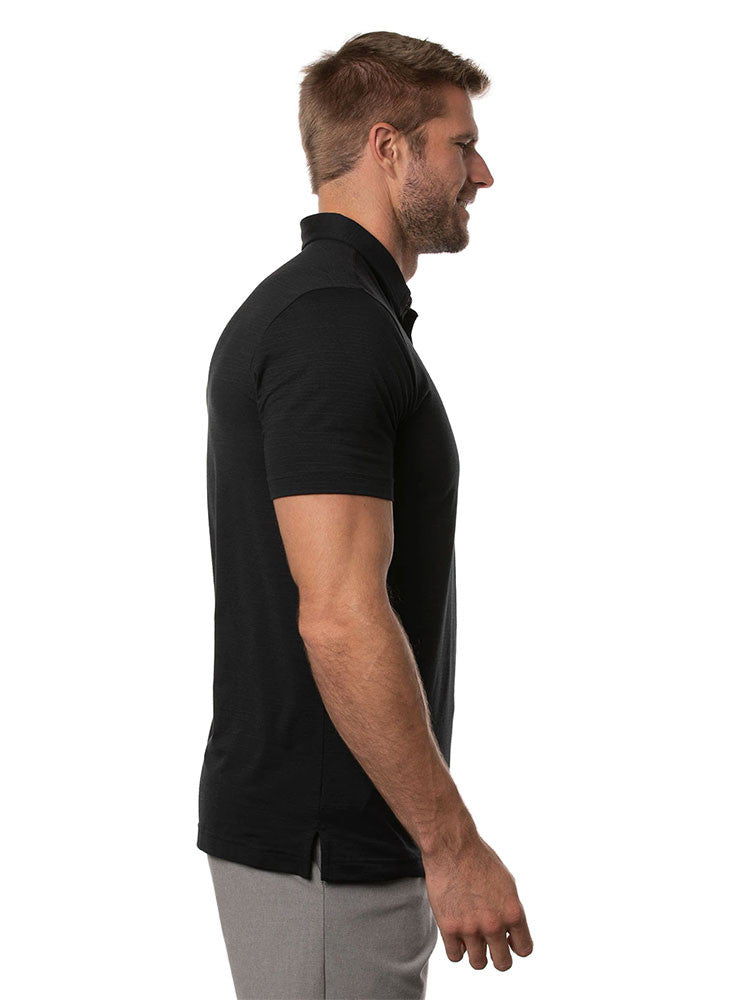 TravisMathew The Heater Polo - Black