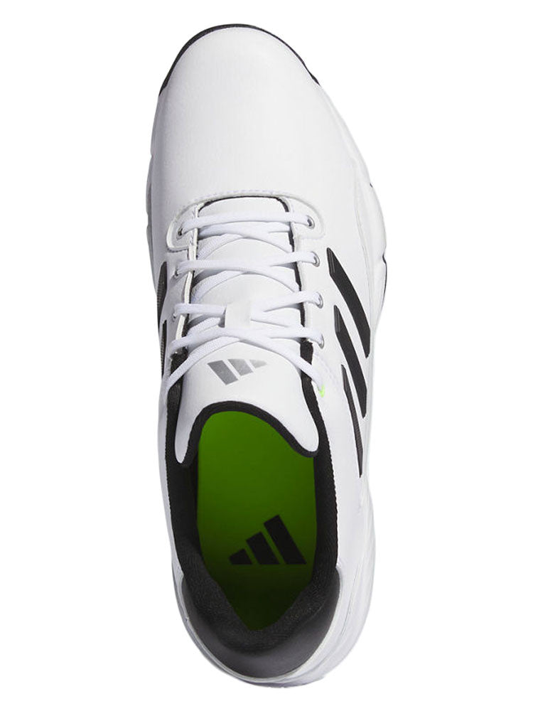 adidas Golflite Max 24 Golf Shoes (Wide Fit) - Ftwr White/Core Black/Lucid Lemon