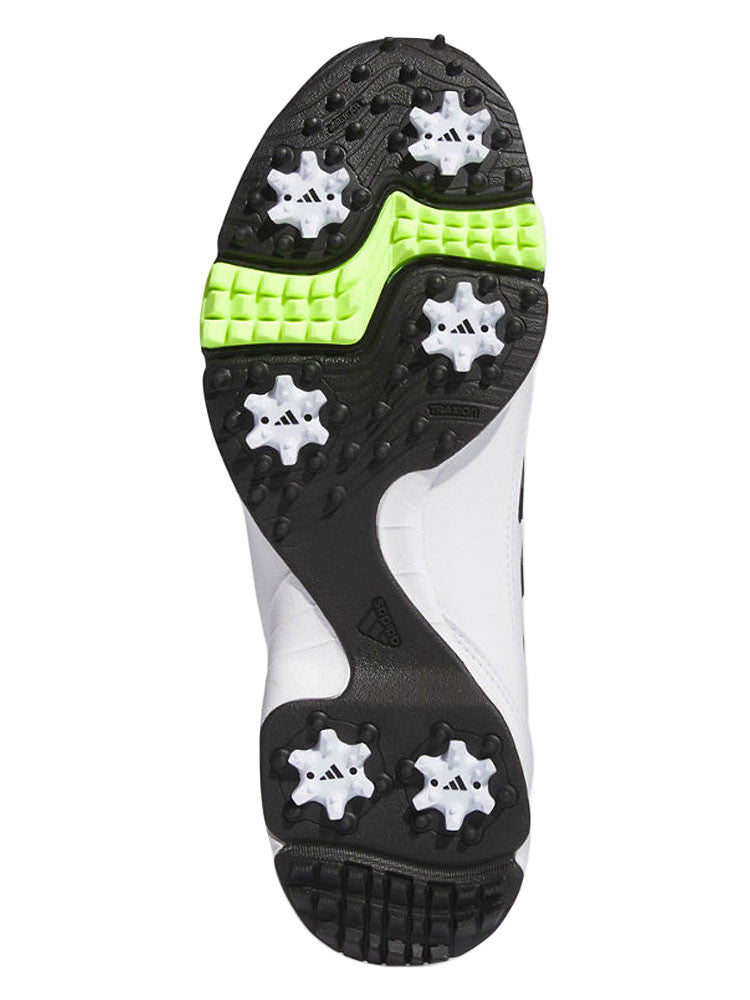 adidas Golflite Max 24 Golf Shoes (Wide Fit) - Ftwr White/Core Black/Lucid Lemon
