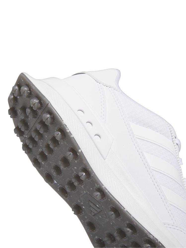 adidas Womens S2G Spikeless 24 Golf Shoes - Ftwr White/Ftwr White/Charcoal