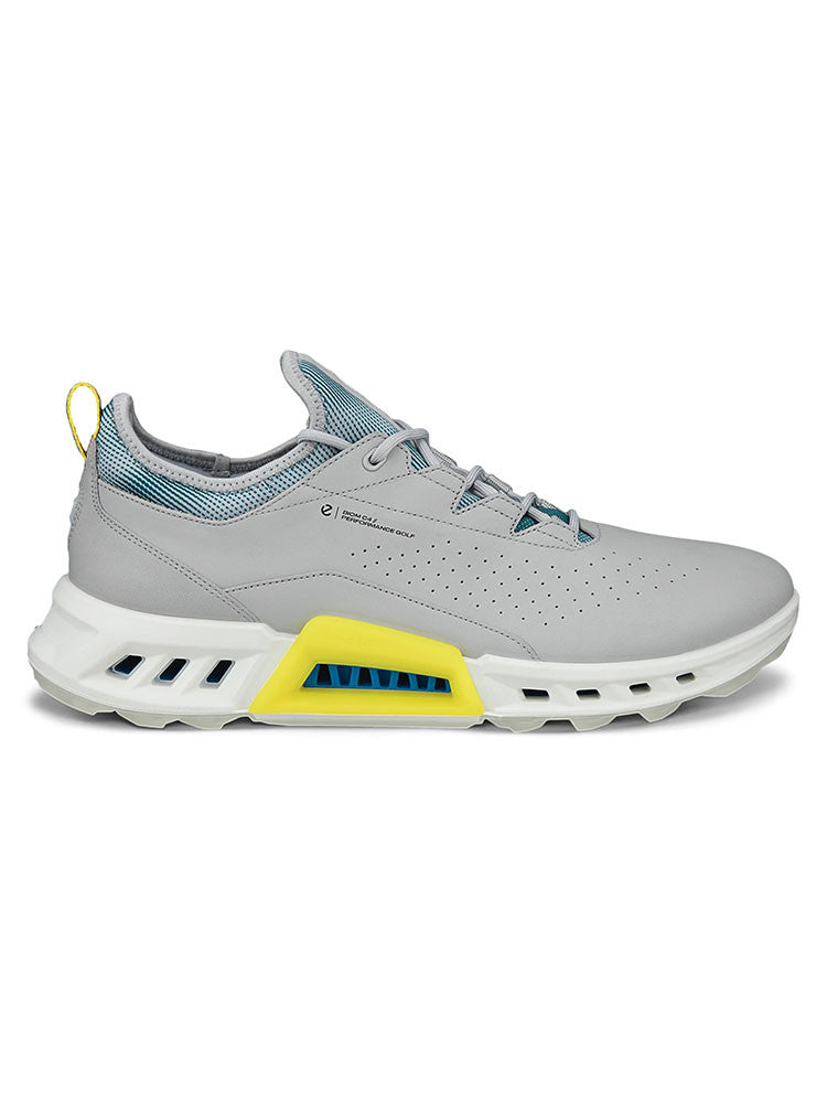 Ecco M BIOM C4 Golf Shoes - Concrete/Bay Green