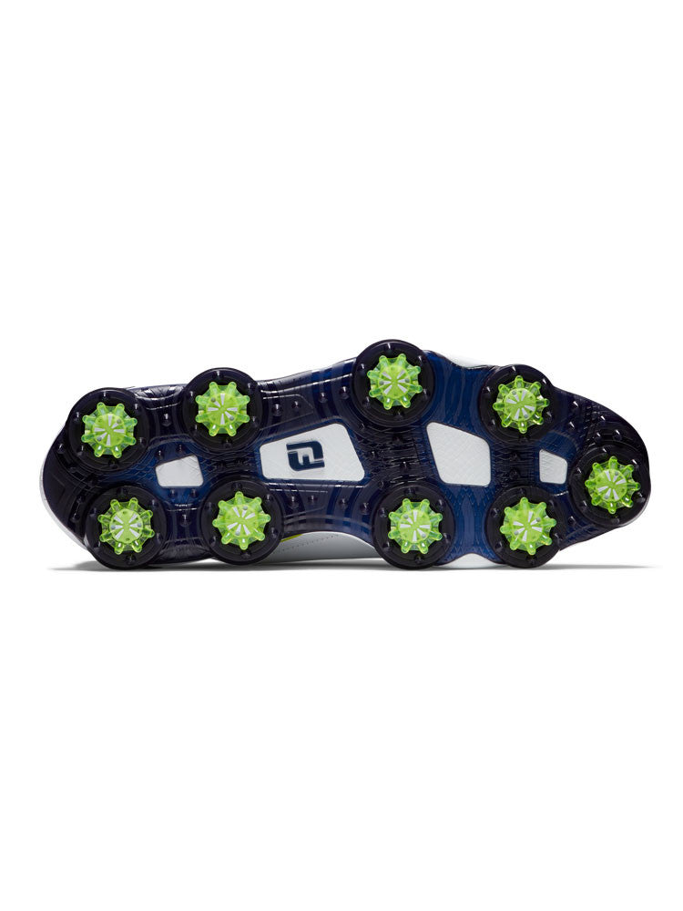 FootJoy Tour Alpha Golf Shoes - White/Navy/Lime
