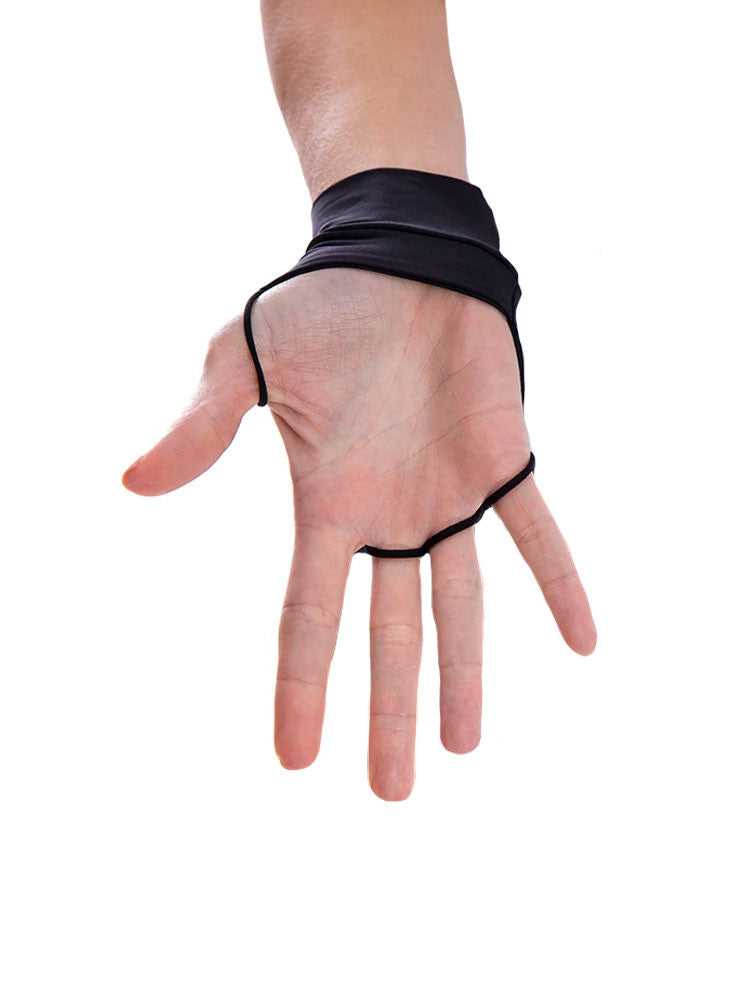 SParms Sun Protection Palmless Gloves - Black
