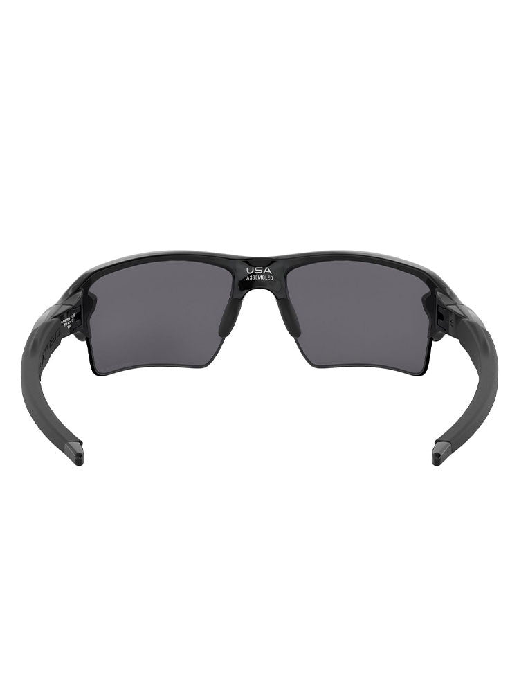 Oakley Flak 2.0 XL Sunglasses - Polished Black w/ Prizm Black Polarised