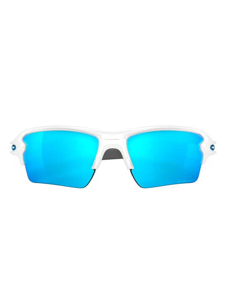 Oakley Flak 2.0 XL Sunglasses - Polished White w/ Prizm Sapphire