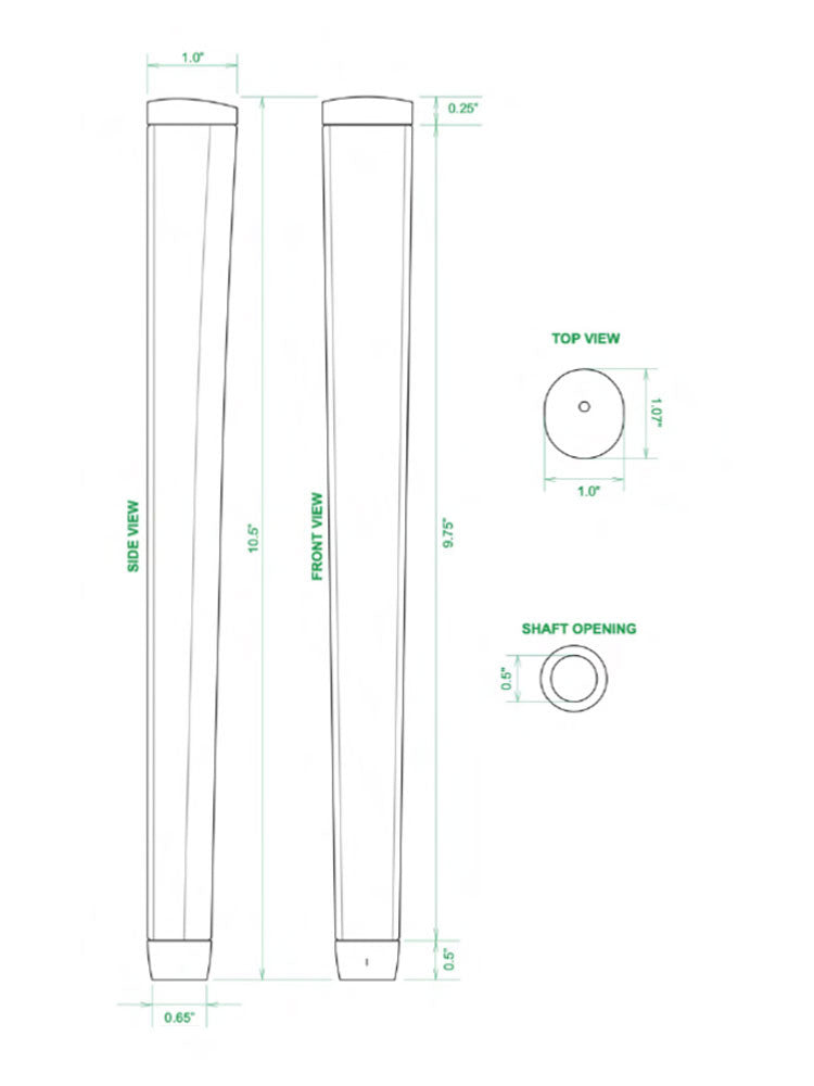 Sweet Rollz Putter Grip - Diva